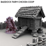 Tabletop Terrain Building Baddock Farm Chicken Coop