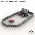 Tabletop Terrain Building Baddock Farm Chicken Coop