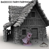 Tabletop Terrain Building Baddock Farm Farmhouse