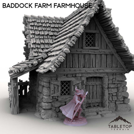Tabletop Terrain Building Baddock Farm Farmhouse