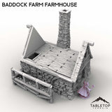 Tabletop Terrain Building Baddock Farm Farmhouse