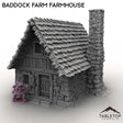Tabletop Terrain Building Baddock Farm Farmhouse