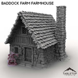 Tabletop Terrain Building Baddock Farm Farmhouse