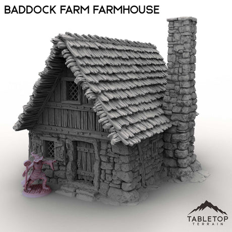 Tabletop Terrain Building Baddock Farm Farmhouse