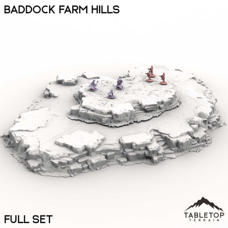 Tabletop Terrain Building Baddock Farm Hills