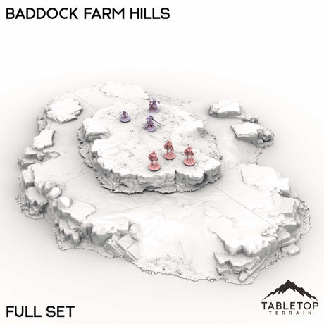 Tabletop Terrain Building Baddock Farm Hills