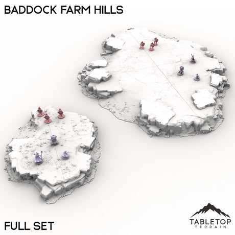 Tabletop Terrain Building Baddock Farm Hills