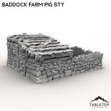 Tabletop Terrain Building Baddock Farm Pig Sty