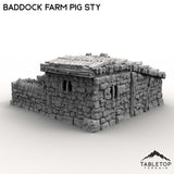 Tabletop Terrain Building Baddock Farm Pig Sty