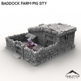 Tabletop Terrain Building Baddock Farm Pig Sty