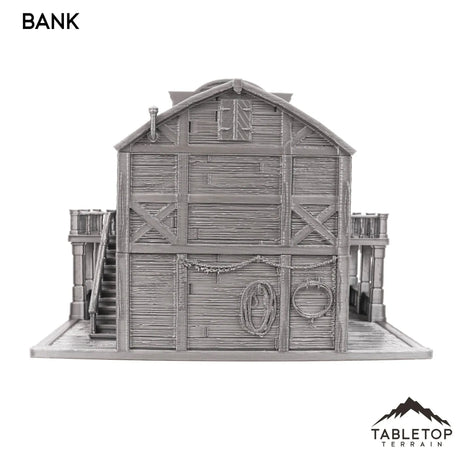 Tabletop Terrain Building Bank - Wild West Building