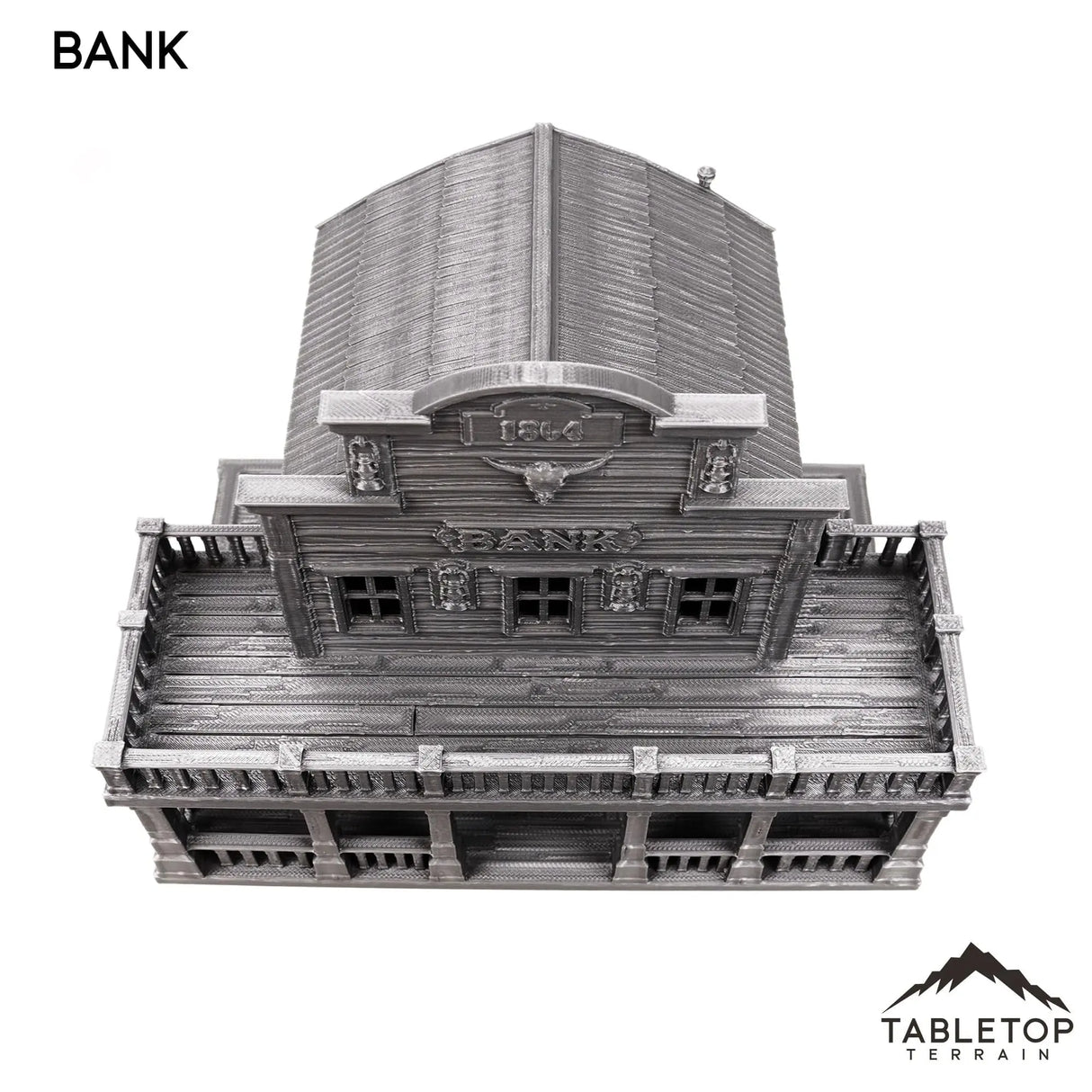 Tabletop Terrain Building Bank - Wild West Building