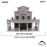 Tabletop Terrain Building Bank - Wild West Building