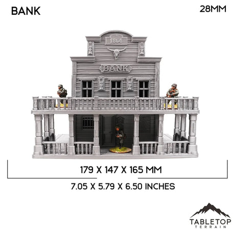 Tabletop Terrain Building Bank - Wild West Building