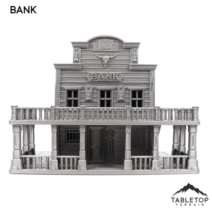 Tabletop Terrain Building Bank - Wild West Building