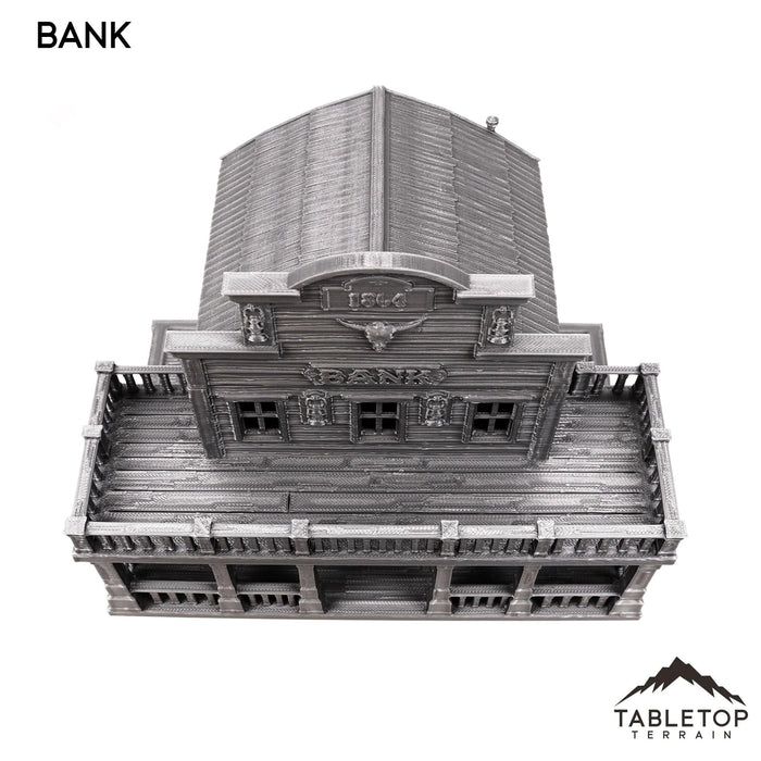 Tabletop Terrain Building Bank - Wild West Building
