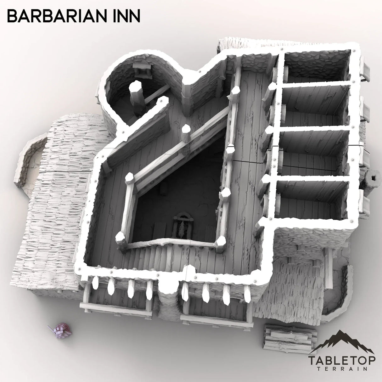 Tabletop Terrain Building Barbarian Inn
