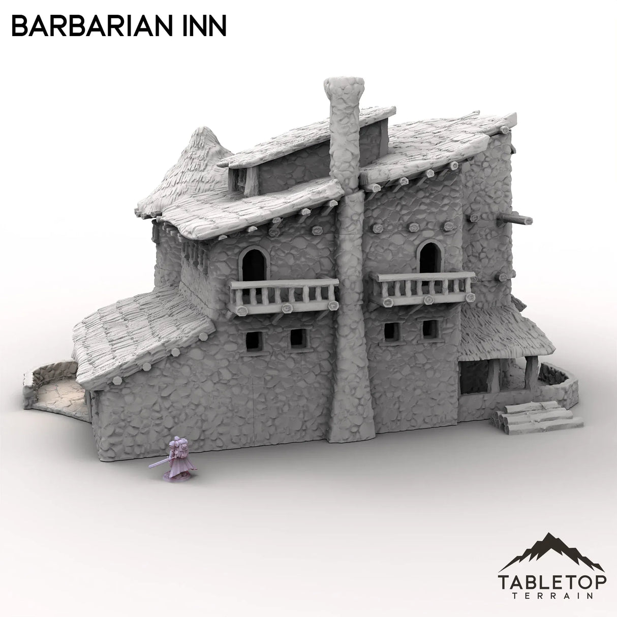 Tabletop Terrain Building Barbarian Inn