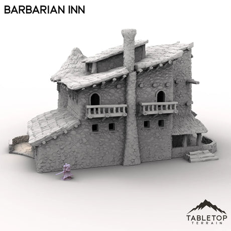 Tabletop Terrain Building Barbarian Inn