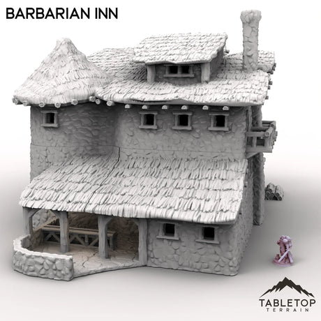 Tabletop Terrain Building Barbarian Inn