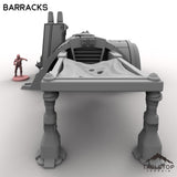 Tabletop Terrain Building Barracks
