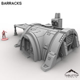 Tabletop Terrain Building Barracks