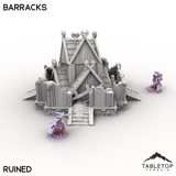 Tabletop Terrain Building Barracks - Kingdom of Saxonia