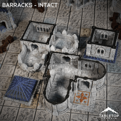 Tabletop Terrain Building Barracks - Kingdom of Tor Ithilas