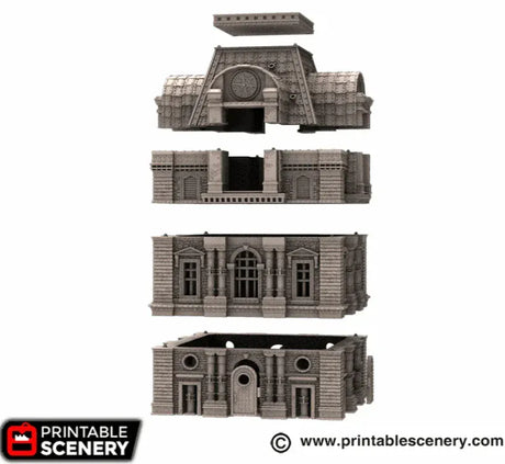 Tabletop Terrain Building Barrel Riders Barracks - Rise of the Halflings - Fantasy Building
