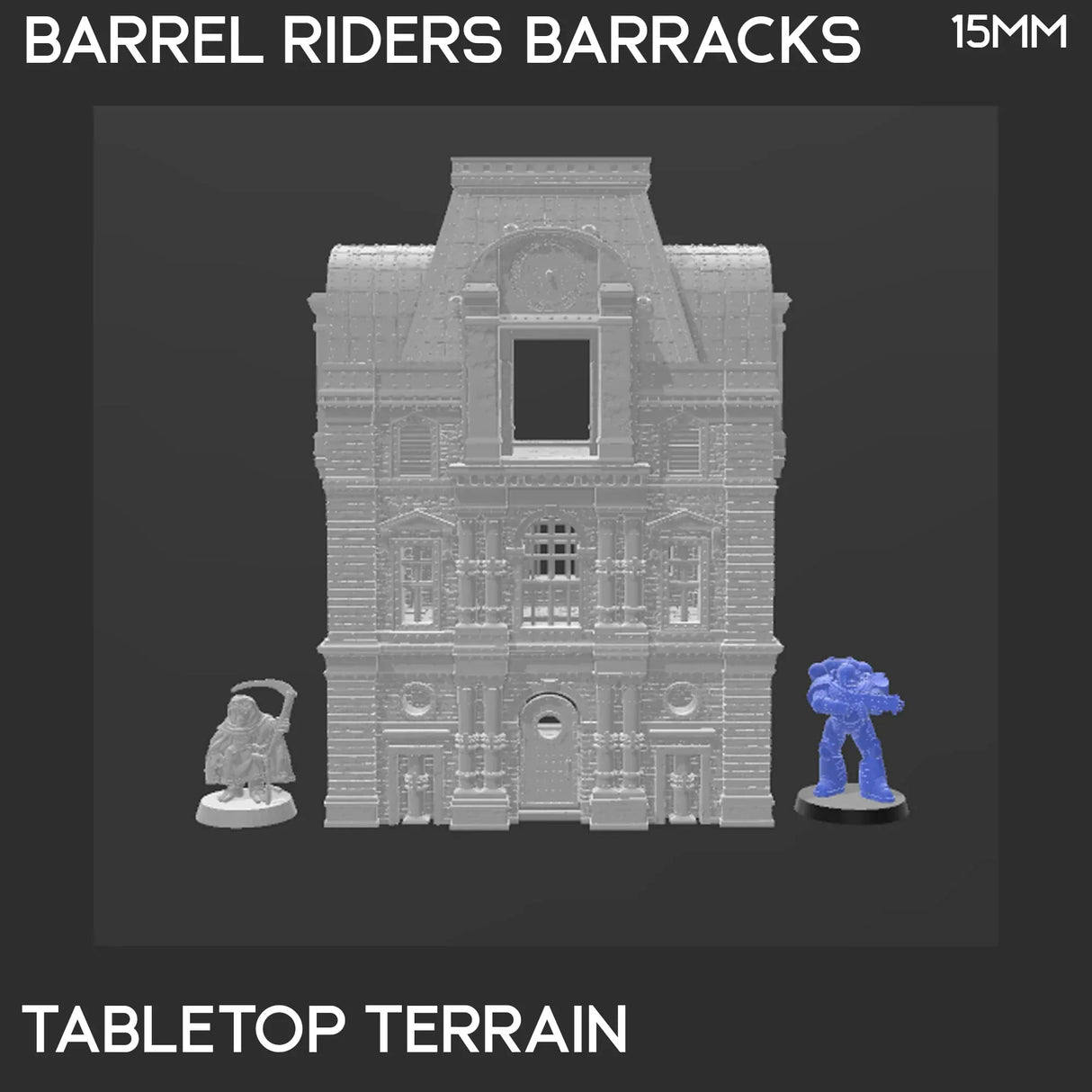 Tabletop Terrain Building Barrel Riders Barracks - Rise of the Halflings - Fantasy Building