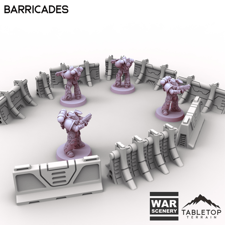 Tabletop Terrain Building Barricades