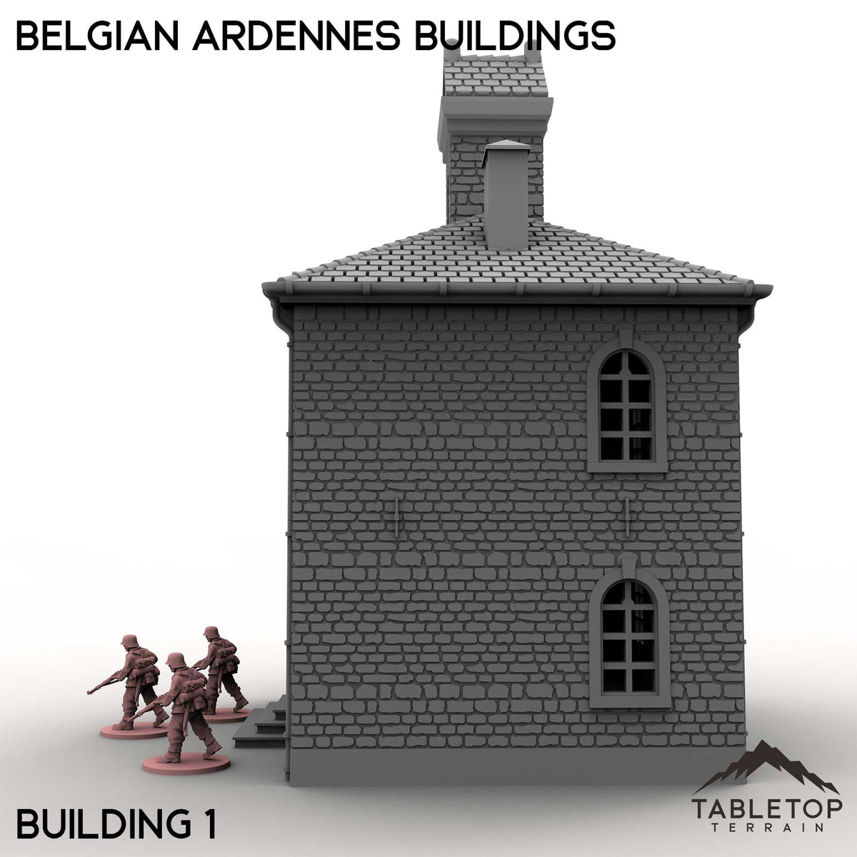 Tabletop Terrain Building Belgian Ardennes Buildings