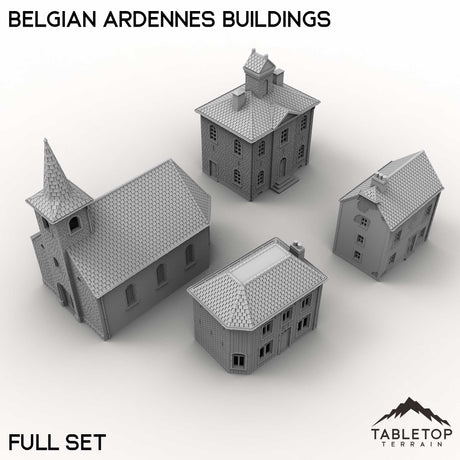 Tabletop Terrain Building Belgian Ardennes Buildings