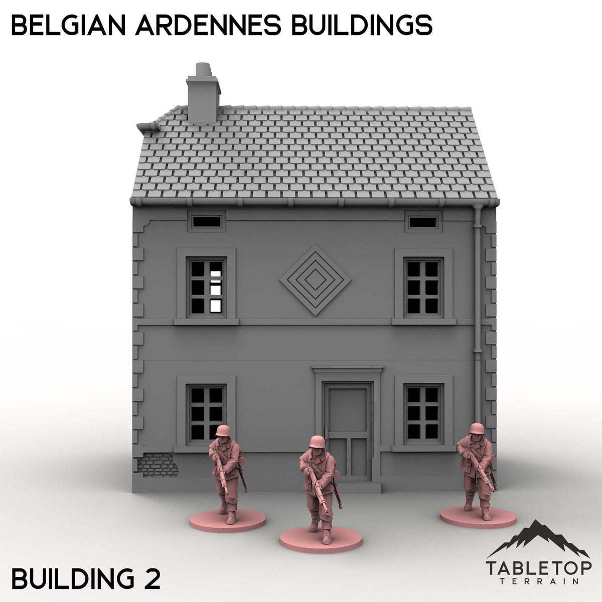 Tabletop Terrain Building Belgian Ardennes Buildings