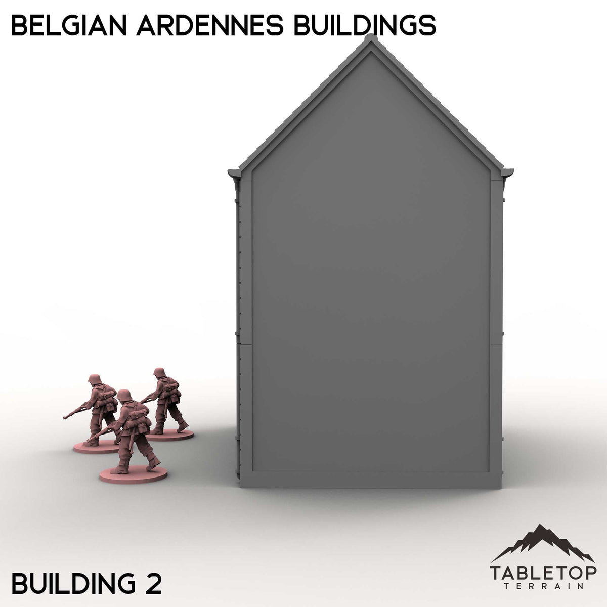 Tabletop Terrain Building Belgian Ardennes Buildings
