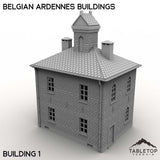 Tabletop Terrain Building Belgian Ardennes Buildings