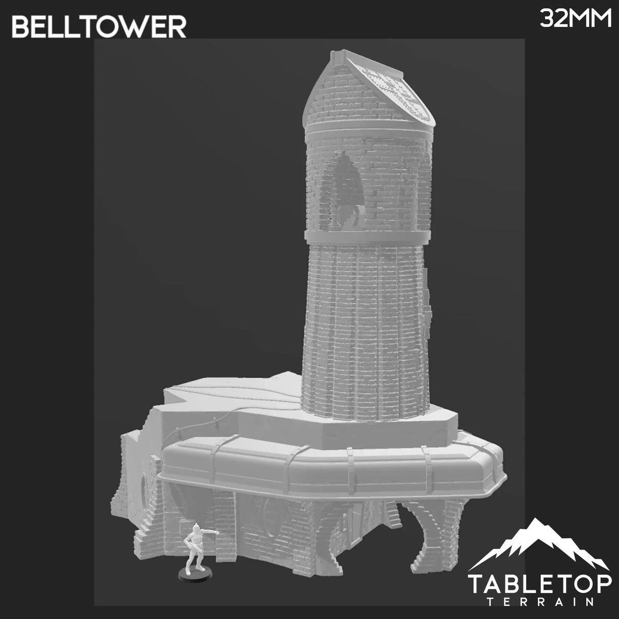 Tabletop Terrain Building Belltower - Ord Ferrum