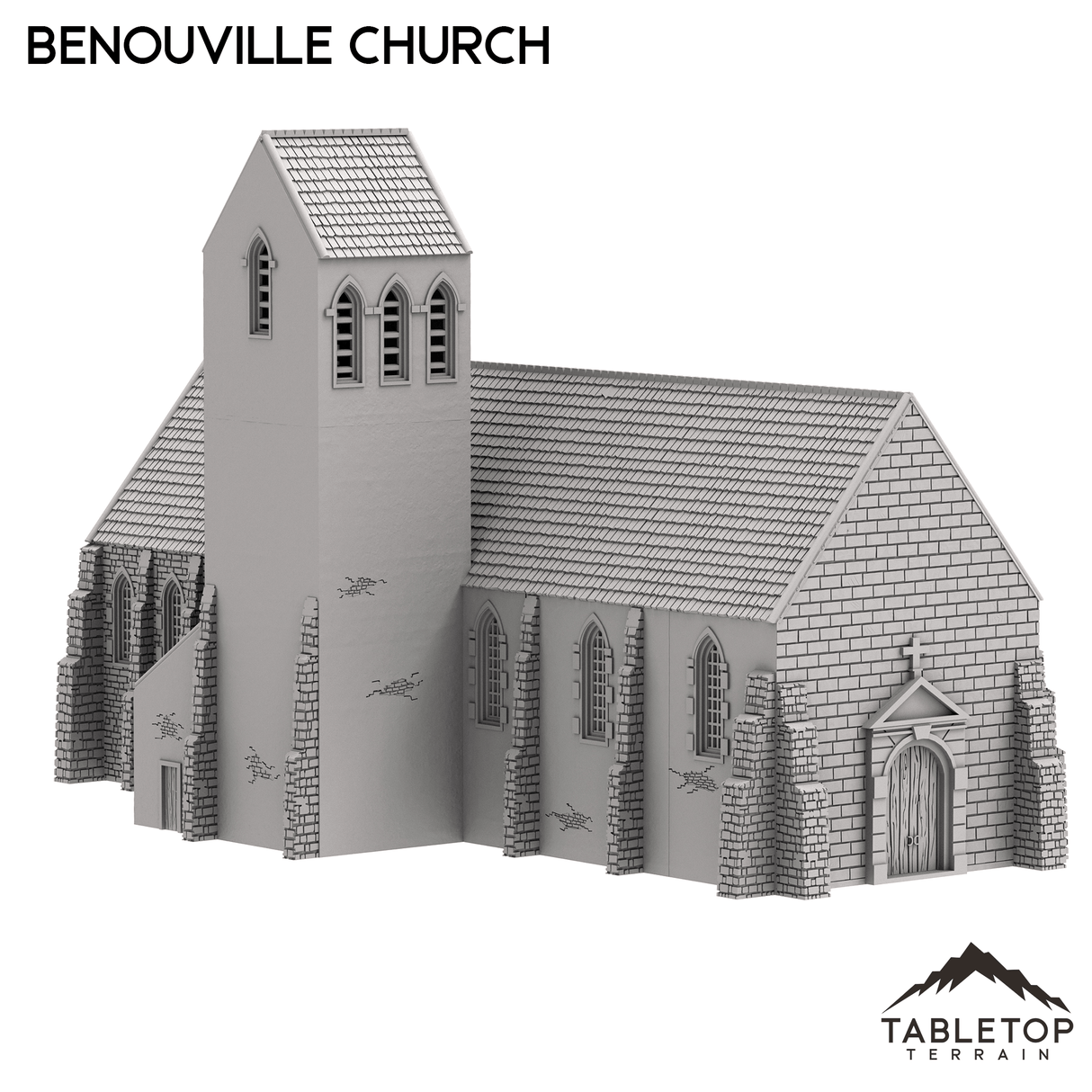 Tabletop Terrain Building Benouville Church