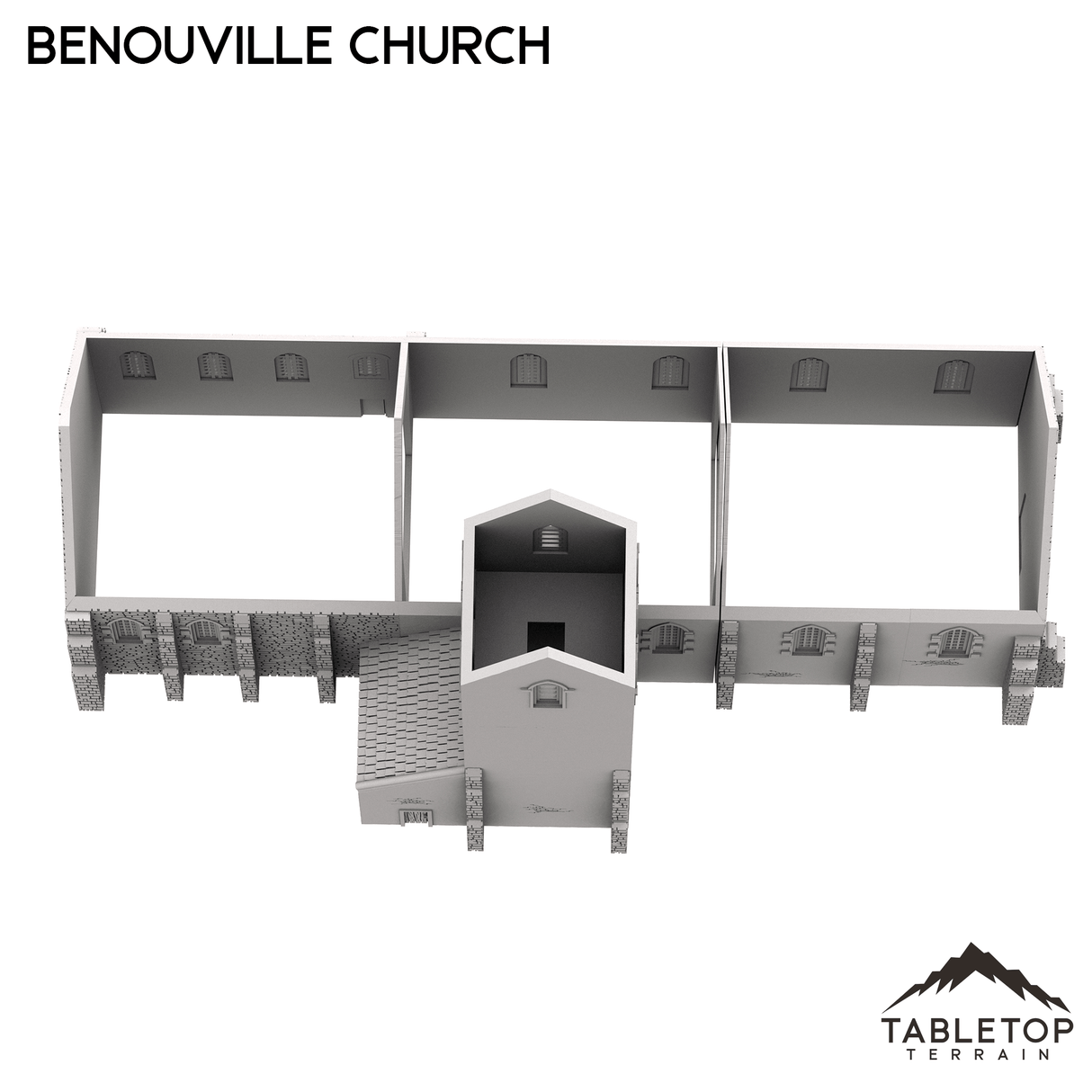 Tabletop Terrain Building Benouville Church