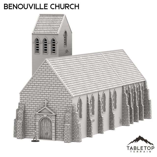 Tabletop Terrain Building Benouville Church