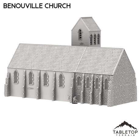 Tabletop Terrain Building Benouville Church