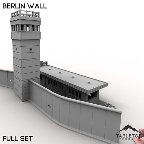 Tabletop Terrain Building Berlin Wall
