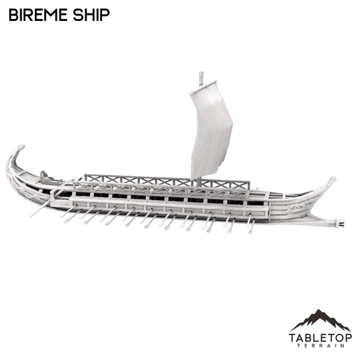 Tabletop Terrain Building Bireme Ship
