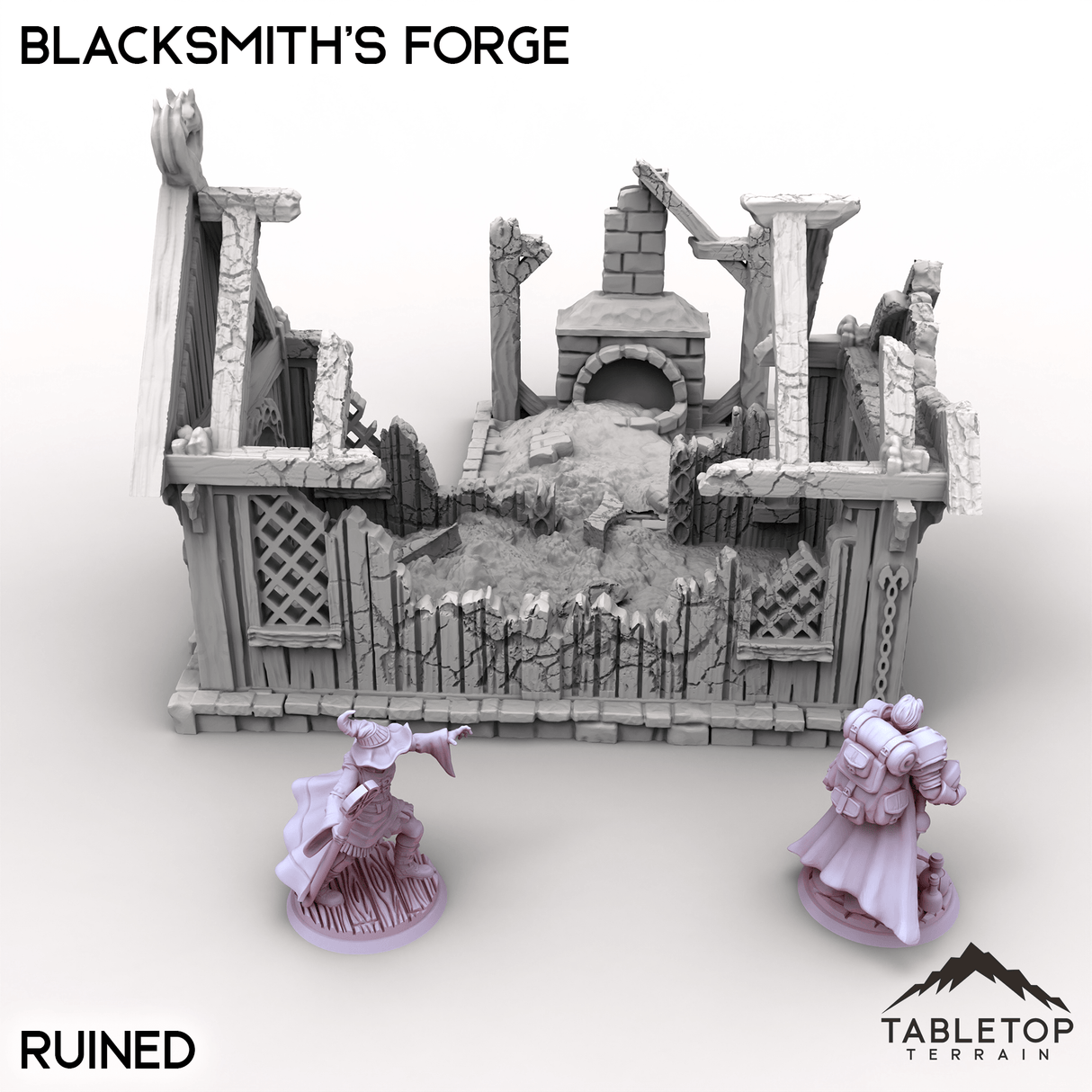 Tabletop Terrain Building Blacksmith's Forge - Kingdom of Saxonia
