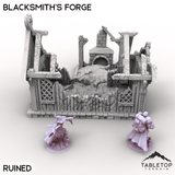 Tabletop Terrain Building Blacksmith's Forge - Kingdom of Saxonia