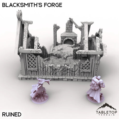 Tabletop Terrain Building Blacksmith's Forge - Kingdom of Saxonia
