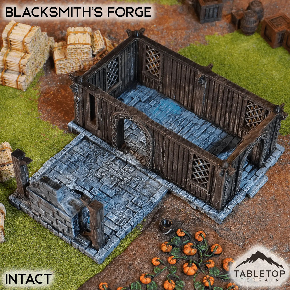 Tabletop Terrain Building Blacksmith's Forge - Kingdom of Saxonia