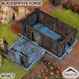 Tabletop Terrain Building Blacksmith's Forge - Kingdom of Saxonia
