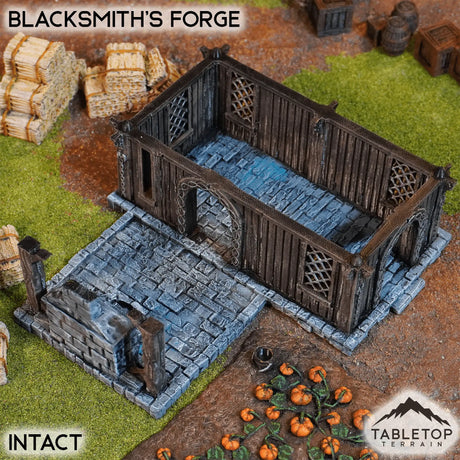Tabletop Terrain Building Blacksmith's Forge - Kingdom of Saxonia