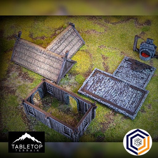 Tabletop Terrain Building Blacksmith's Forge - Kingdom of Saxonia